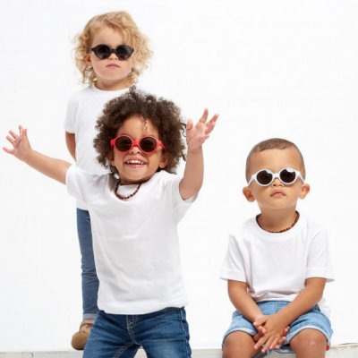 Lunette de soleil bébé 9-24 mois casual coquelicot