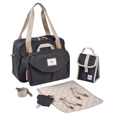 Sac à langer genève gris foncé