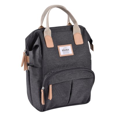 Sac à langer à dos wellington gris foncé