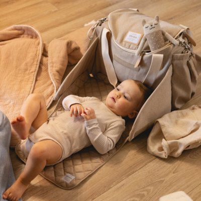 Sac à langer sydney eco terre d'argile