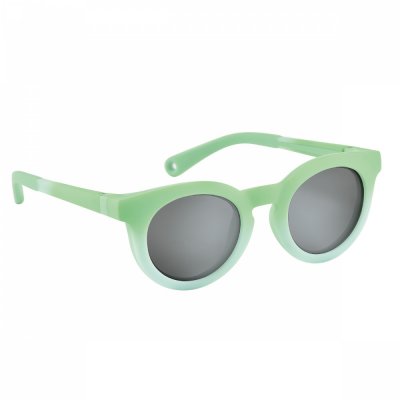 Lunettes de soleil 2-4 ans rétro happy rainbow green