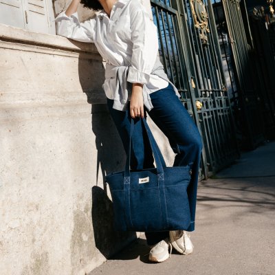 Sac à langer madrid denim