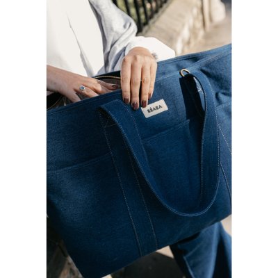 Sac à langer madrid xxl denim