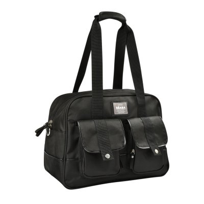Sac à langer monaco noir de Beaba sur allobébé