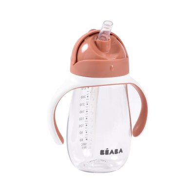 BEABA Tasse paille 300 ml - terracotta