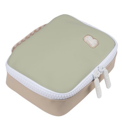 Trousse à goûter isotherme faro 2,7 l vert de gris