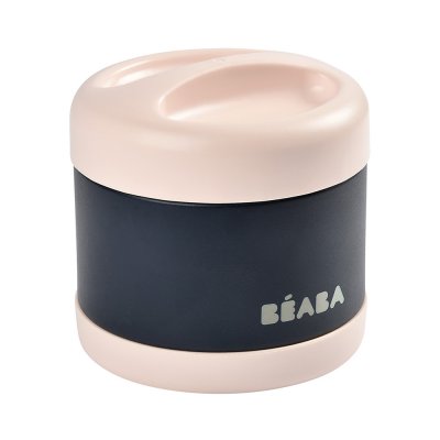 BEABA Portion inox isotherme 500 ml (light pink/night blue)