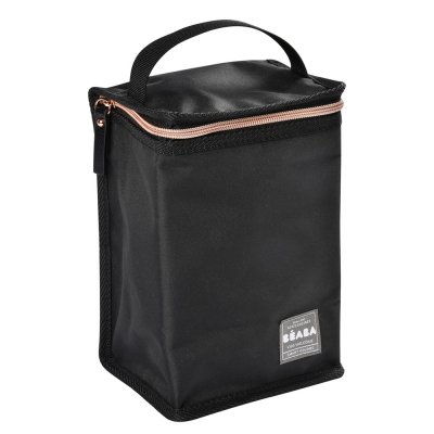 BEABA Pochette repas isotherme black/rose gold