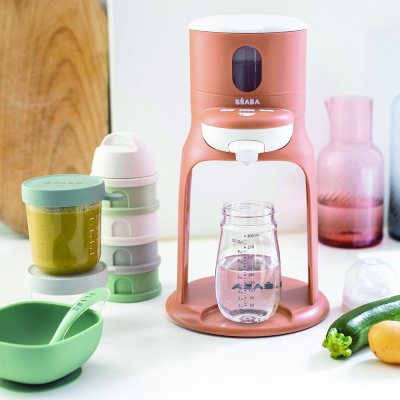 Préparateur de biberon bib expresso terracotta