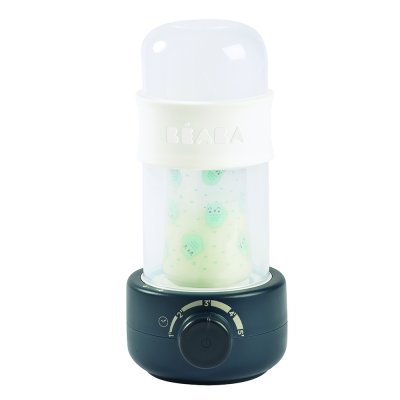 Chauffe biberon vapeur baby milk second night blue