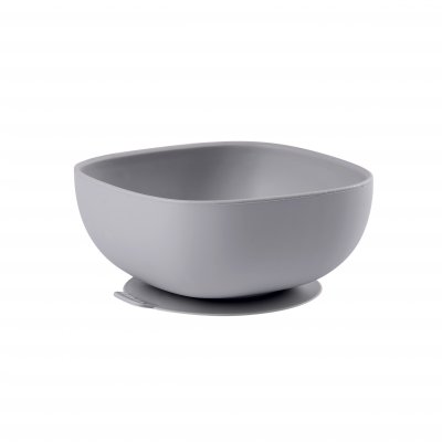 Bol silicone ventouse grey