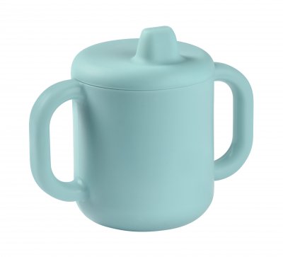 BEABA Tasse d'apprentissage silicone blue