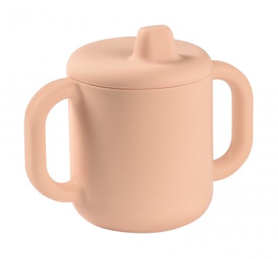 BEABA Tasse d'apprentissage silicone pink