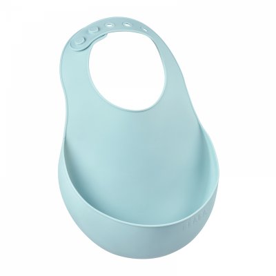Bavoir silicone airy green