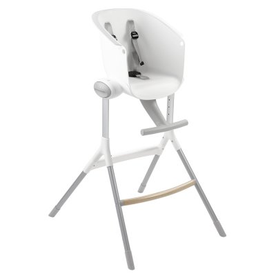 Chaise Haute Up And Down Grey White De Beaba Sur Allobebe