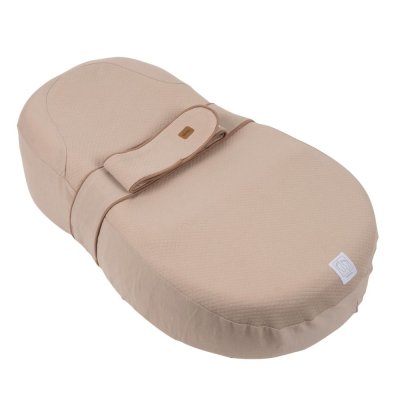 Cocon ergonomique bébé cocoonababy 10° fleur de coton avoine