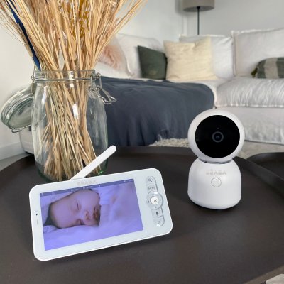 Babyphone vidéo zen night light white