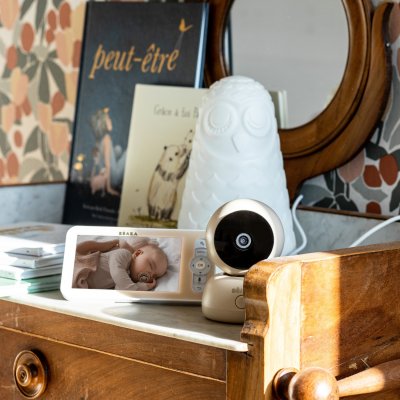 Babyphone vidéo zen premium 2 terre d'argile