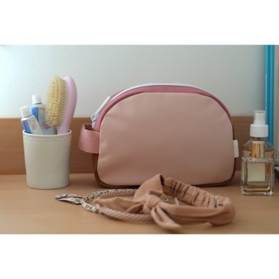 Trousse de toilette faro dusty rose