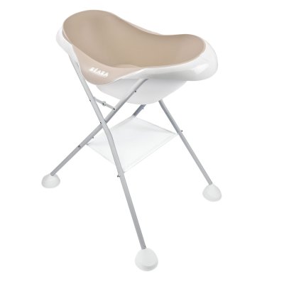Baignoire bébé camélé'o terre d'argile + support