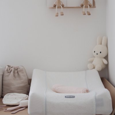 Housse de matelas à langer sofalange white