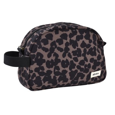 Trousse de toilette léopard