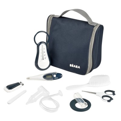 BEABA Trousse de toilette nomade 9 accessoires night blue