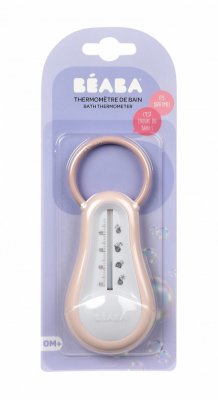 Thermomètre de bain bébé old pink