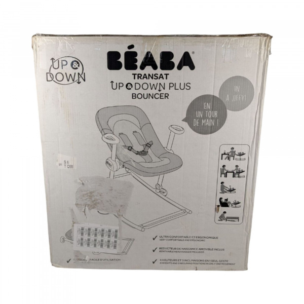 Les imparfaits - transat bébé up & down plus lichen Beaba