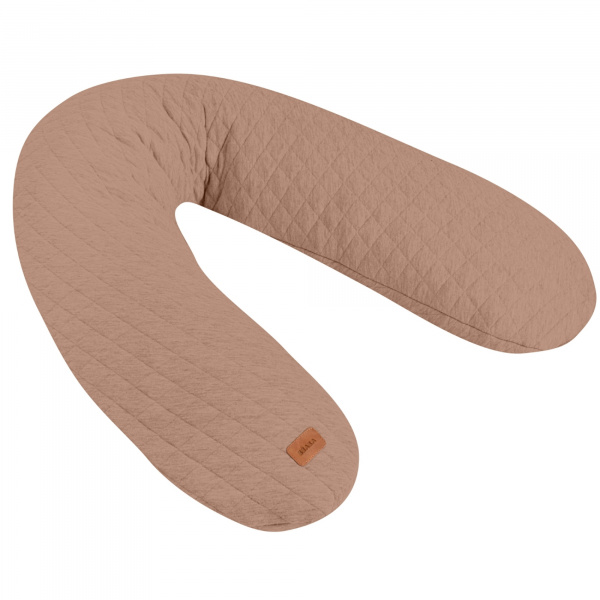 Coussin d’allaitement big flopsy fleur de coton terracotta Beaba