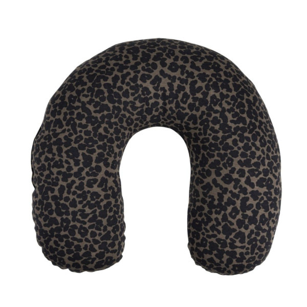 Mini coussin bouillotte chaud froid little warmy jersey léopard Beaba