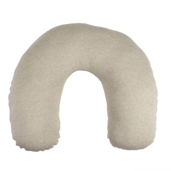 Mini coussin bouillotte chaud froid little warmy jersey argile chiné Beaba