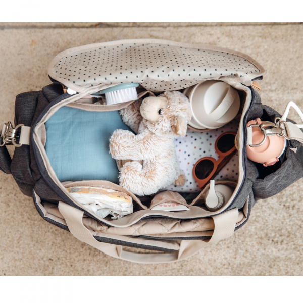 Sac à langer sydney 2 smart colors black Beaba
