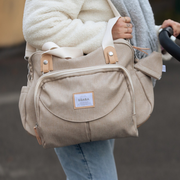 Sac à langer genève gris foncé Beaba