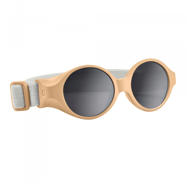 Lunettes de soleil bébé bandeau 0-9 mois anti uv ocre Beaba