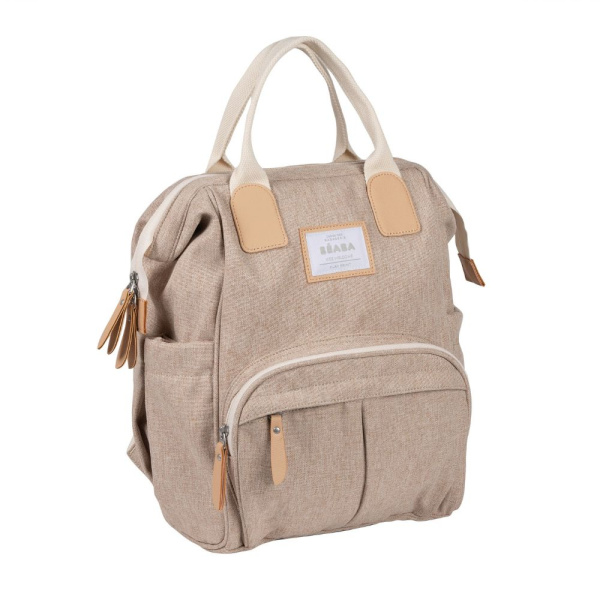 Sac à dos à langer wellington argile Beaba