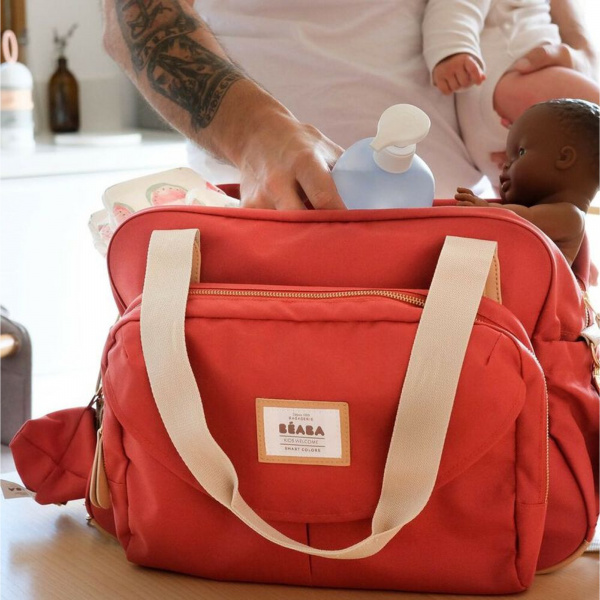 Sac à langer genève gris foncé Beaba