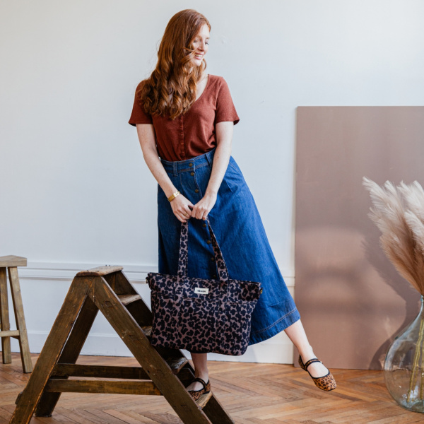 Sac à langer madrid léopard Beaba