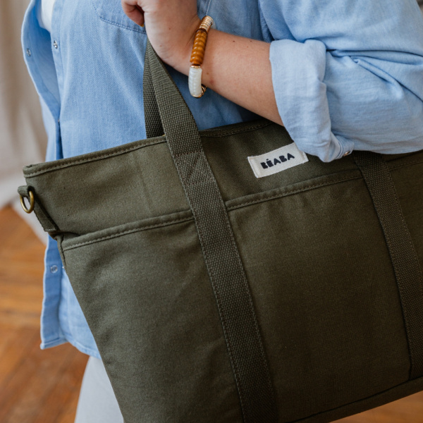 Sac à langer madrid lichen Beaba