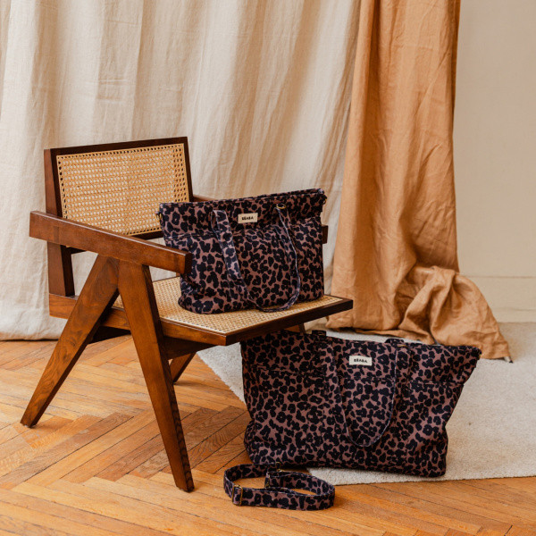 Sac à langer madrid xxl léopard Beaba