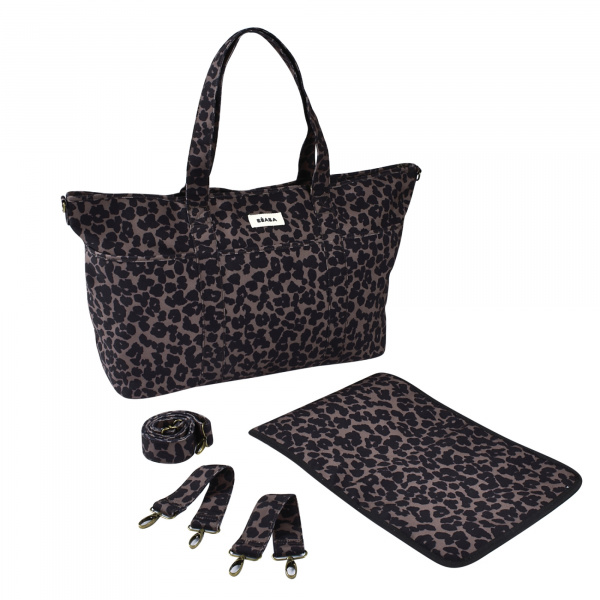 Sac à langer madrid xxl léopard Beaba