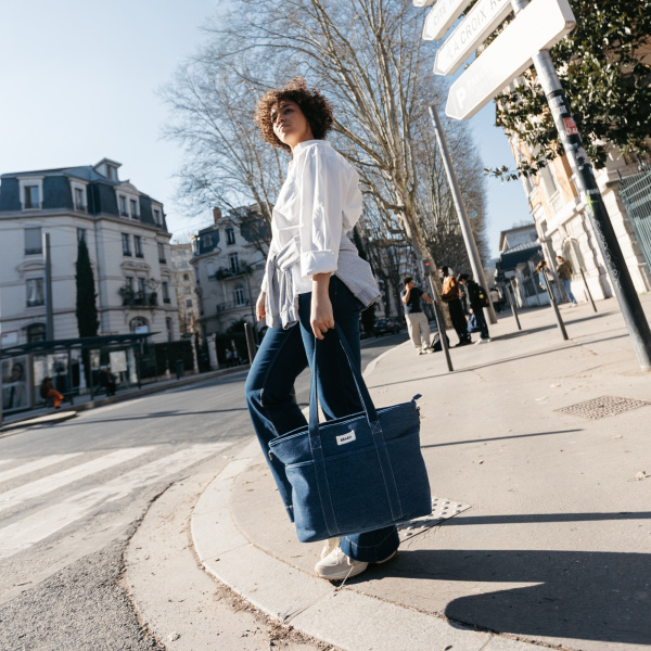 Sac à langer madrid denim Beaba