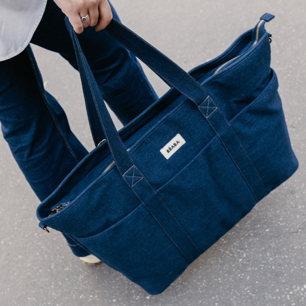 Sac à langer madrid denim Beaba