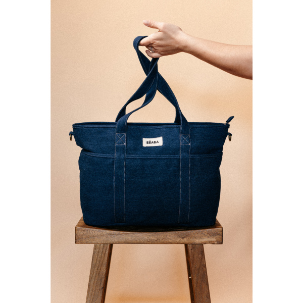 Sac à langer madrid denim Beaba