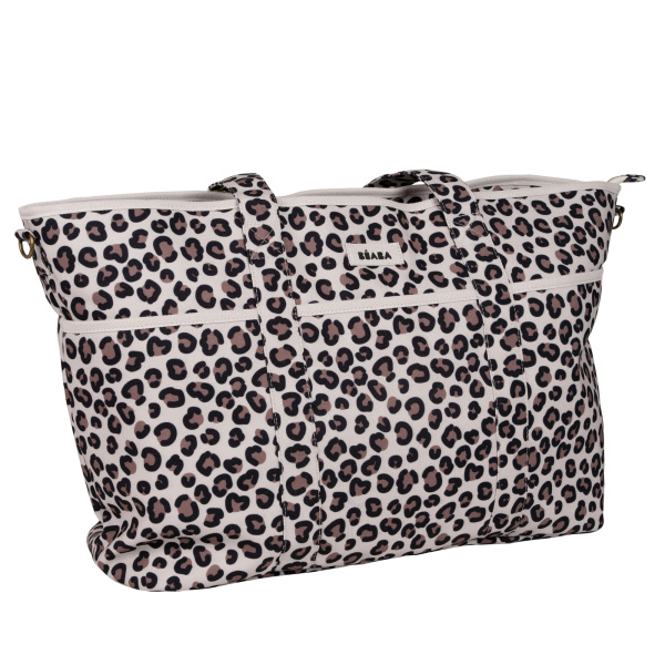 Sac à langer madrid xxl léopard clay Beaba