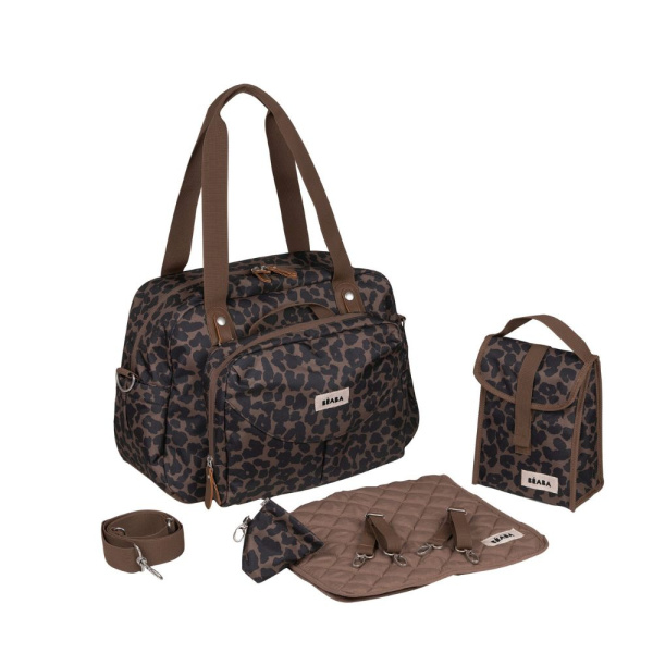 Sac à langer genève léopard Beaba