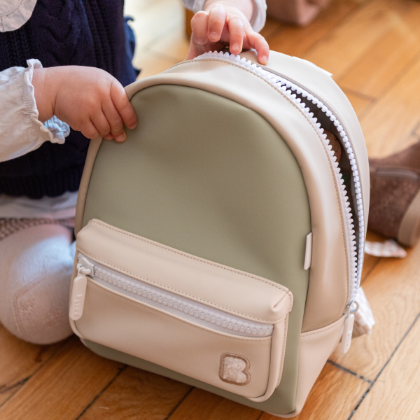 Sac à dos enfant faro vert de gris Beaba