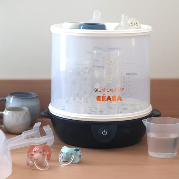 Stérilisateur éléctronique stéril'express évolutif 2 en 1 - night blue Beaba