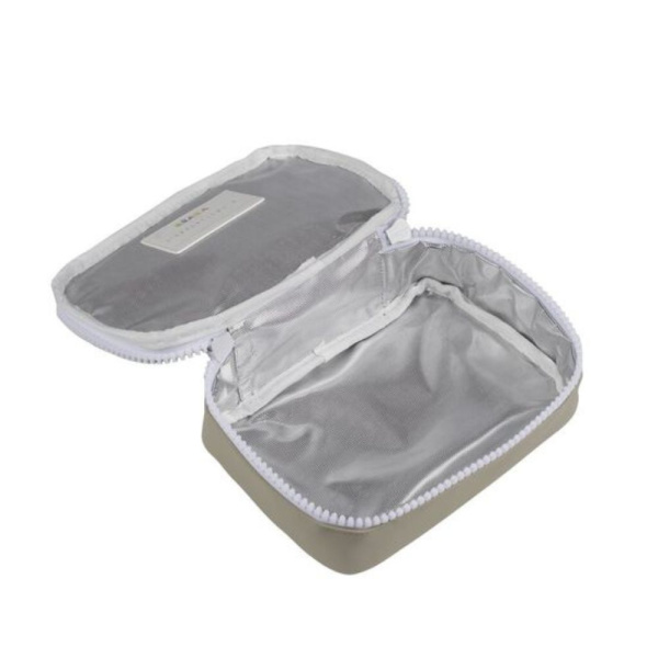 Trousse à goûter isotherme faro 2,7 l vert de gris Beaba