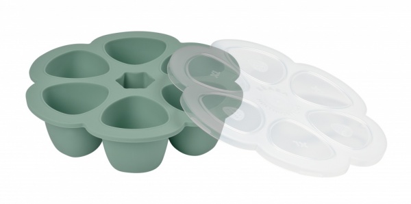 Multiportions silicone 6 x 150 ml vert sauge green Beaba